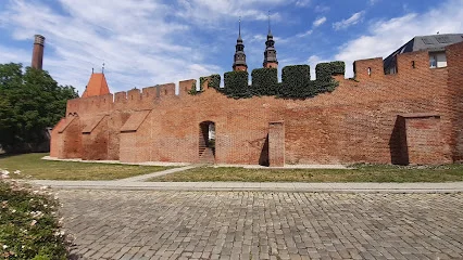 Fragmenty murów miejskich przy Katedrze